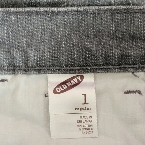Old Navy Jeans Womens 1 Gray The Sweetheart Bootcut  Mid Rise Denim Pants - Picture 10 of 11